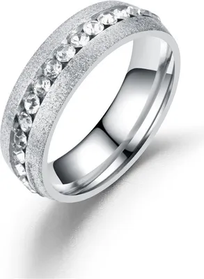 Produktbild von INF Eleganter Ring aus Titanstahl Silber