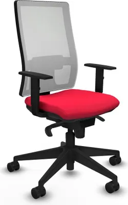 Zdjęcie produktu dla Krzesło biurowe Piqueras y Crespo 1D066N0 czerwone