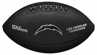Produktbild von Wilson Nfl Team Metallic Premiere Los Angeles Chargers American-football-ball Schwarz Schwarz One Size