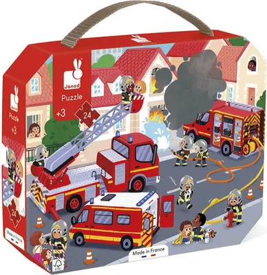 Immagine prodotto di Puzzle di Janod I Vigili del Fuoco
