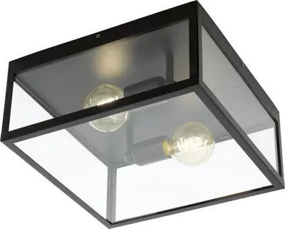 Obrázek produktu pro EGLO Charterhouse, E27, IP20, Černá, Průhledná