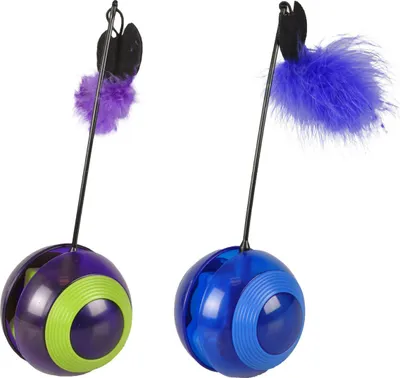 Image de Jouet pour chat Flamingo Tumbler avec LED et sons
