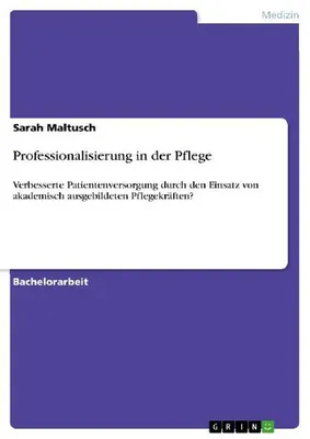 Produktbild von Professionalisierung in der Pflege