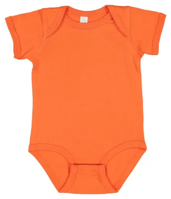 Imagen del producto de Rabbit Skins - Body para bebé, manga corta, modelo LT2741 (12 meses) (naranja)