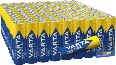 Produktbild von VARTA Batterien AA, 100 Stück, Industrial Pro, Alkaline Batterie, 1,5V, Vorratsp