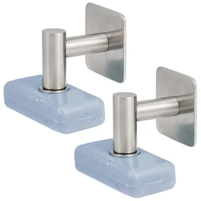 Immagine prodotto di Porta sapone Bremermann con magnete - sapone sospeso liberamente, montaggio solo con adesivo
