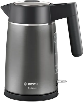 Produktbild von Wasserkocher DesignLine TWK5P475 (grau/schwarz, 1,7 Liter)