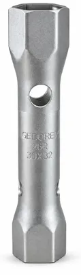 Produktbild von GEDORE 26 R 30X32 Doppelsteckschlüssel, Hohlschaft, 6-kant 30x32 mm, 6213070