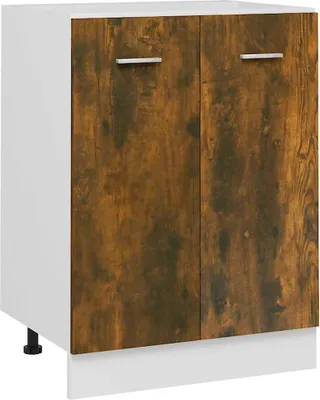 Obrázek produktu pro vidaXL Spodní skříňka Lyon kouřový dub 60x46x81,5 cm materiál na bázi dřeva