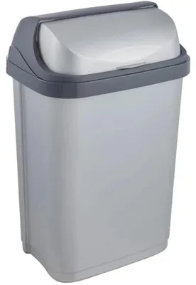 Immagine prodotto di keeeper  1045316000000 keeeper Abfallbehälter "rasmus", 10 Liter, silber