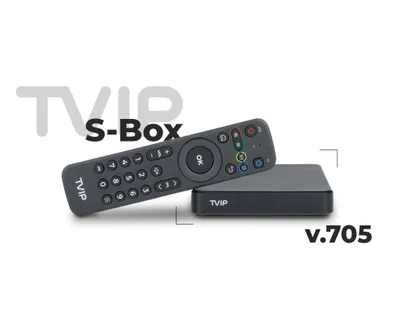 Produktbild von TVIP S-Box v.705 Ultra HD 4K IPTV-Box Android 11 OS + WLAN