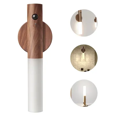 Produktbild von LED-Nachtlicht mit Bewegungsmelder, 3000K warmweiß, 4 m Reichweite & 120°, für Flur, Schlafzimmer, Bad, Schrank, Treppe, Kinderzimmer