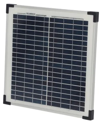 Zdjęcie produktu dla Moduł słoneczny AKO do ogrodzeń pastwiskowych (20 W, szerokość 37,5 cm / wysokość 37 cm)
