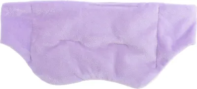 Immagine prodotto di Copriocchi per dormire, morbido, confortevole, con chiusura in velcro per la notte, viola