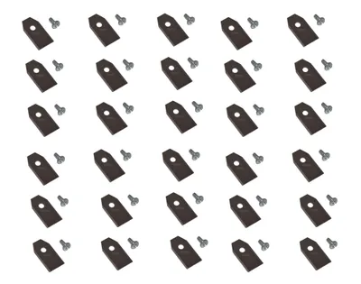 Immagine prodotto di 30 X 3,5 CM lame in acciaio inossidabile per Yard Force SC600ECO / MowBest 400 robot rasaerba