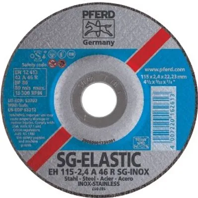 Produktbild von PFERD 61341222, 12,5 cm, 2,4 mm, 12200 RPM, 25 Stück(e)