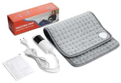 Image de Coussin chauffant, 9 niveaux de température, matériau lavable et doux, prise électrique européenne