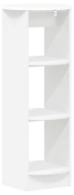 Produktbild von vidaXL Seitenschrank Weiß 40 x 40 x 100 cm Holzwerkstoff