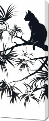 Image de Image 40 x 100 cm Sur la branche