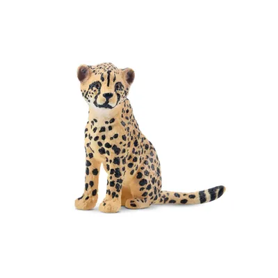 Produktbild von Toymany ML00296 Gepardenjunges sitzend 5,5 cm Wildtiere