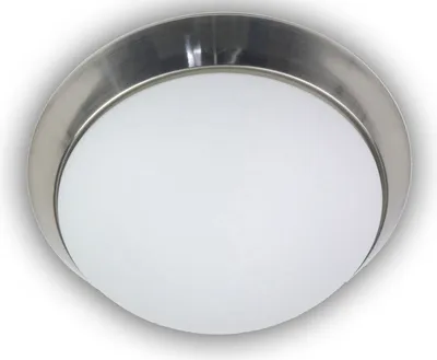 Produktbild von Niermann 3x E27 Deckenleuchte Opal matt Glas, Nickel matt, 45cm,  Germany