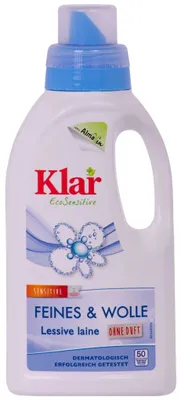 Obrázok produktu pre Prací prostriedok na vlnu 500 ml, prací gél na jemné prádlo, prací prostriedok bez vône