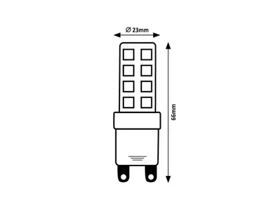 Immagine prodotto di Rabalux 79120 zdroj SMD LED G9 7W 640lm 4000K