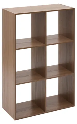 Produktbild von Modularregal mit 6 Fächern, 67,5 x 32 x 100,5 cm