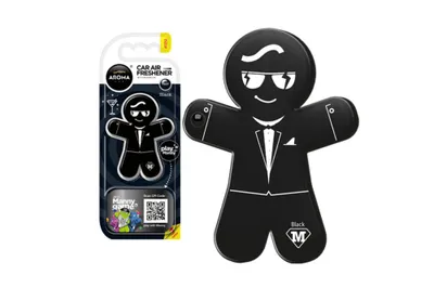 Obrázok produktu pre Aroma car MANNYBlack, 19,8 mm, 13 mm, 8 mm