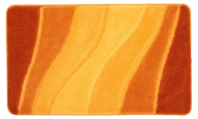 Produktbild von Kleine Wolke Badteppich OCEAN Safran 80 x 150 cm