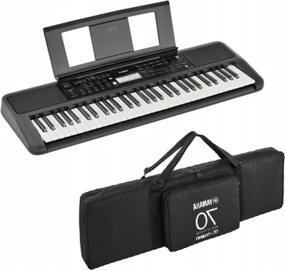 Productafbeelding van Yamaha PSR-E383 MIDI-keyboard, 61 toetsen, USB, zwart