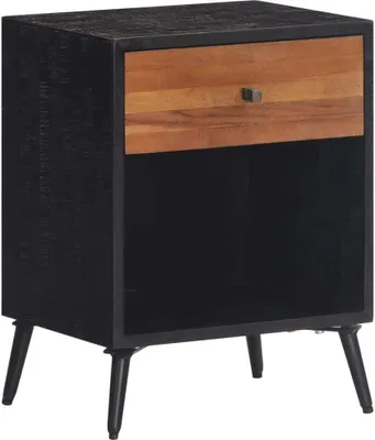 Produktbild von Nachttisch 40x30x50 cm Massivholz Teak