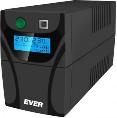 Produktbild von Ever EASYLINE 850 AVR USB Line-Interaktiv 0 85 kVA 480 W 2 AC-Ausgänge