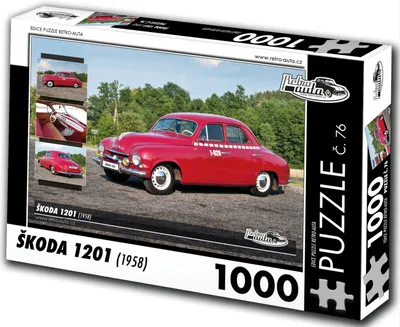 Zdjęcie produktu dla Puzzle nr 76 - ŠKODA 1201 (1958) 1000 elementów
