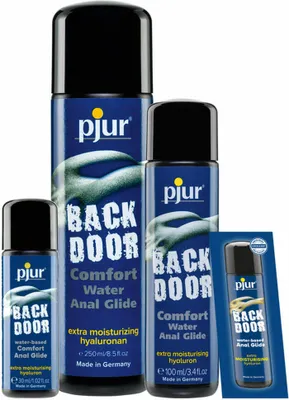 Immagine prodotto di pjur BACK DOOR Comfort Gleitgel auf Wasserbasis für Analsex & Toys, Anal 100 ml, 11770