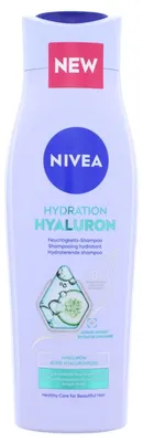 Produktbild von 3 x NIVEA Hydration Hyaluron Feuchtigkeits Shampoo je 250ml mit Gurken Extrakt