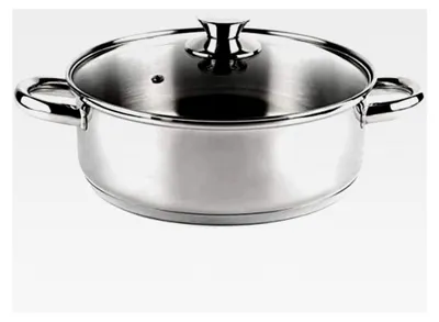 Produktbild von Kochtopf, Durchmesser 14 cm, Edelstahl 18/10, Induktion