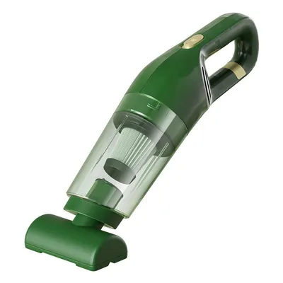 A handheld vacuum cleaner is shown against a white background.