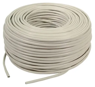 Produktbild von Logilink Patchkabel CAT6 U/UTP AWG24 100.00m weiß Econline