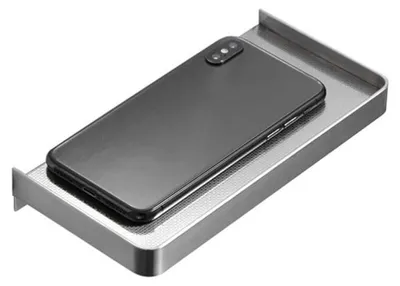 Produktbild von Wandhalterung Edelstahl Handyregal Badezimmer Duschablage Silber