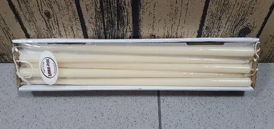 Zdjęcie produktu dla świeca stroikowa 12szt KREMOWA