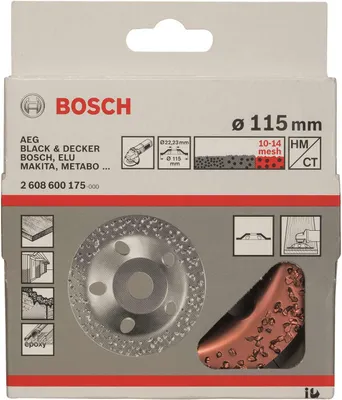 Produktbild von Bosch HM-Topfscheibe 115 mm 0.2mm Messing