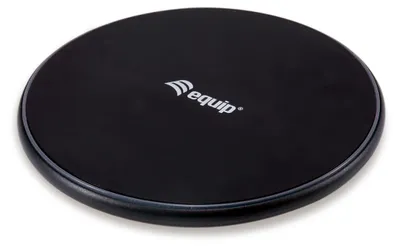 Image de Equip Chargeur sans fil compatible Qi 10W noir