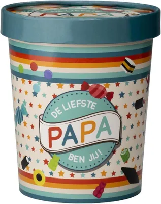 Obrázok produktu pre Paperdreams cukrovinkový pohár ø12x14cm – Papa