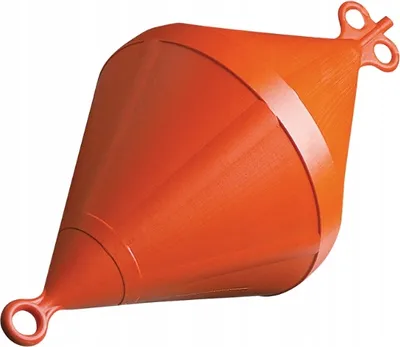Image de Pare-chocs de bateau pour boule d'ancrage Bouées d'amarrage Bouées flottantes 105 cm Dock Flotteur ; orange