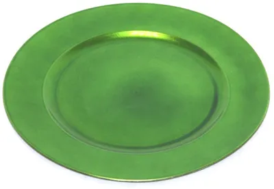 Immagine prodotto di Tovaglietta in plastica Ø 33 cm verde - 6 pezzi