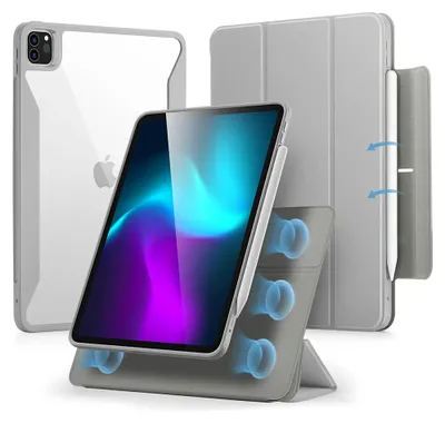 Obrázok produktu pre ESR Rebound Hybrid Ochranné Puzdro - iPad Pro 11 (2024) - Sivé