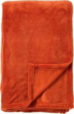 Produktbild von Dutch Decor Wohndecke Flanell-Fleece Sidney 140x180 cm Orange