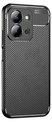 Produktbild von Handy Hülle für Xiaomi Redmi 15C Carbon Look Cover Case Schutzhülle Farbe: Schwarz
