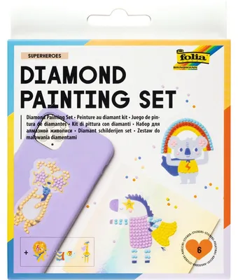 Immagine prodotto di folia 31804 folia Diamond Painting Superheroes mehrfarbig
